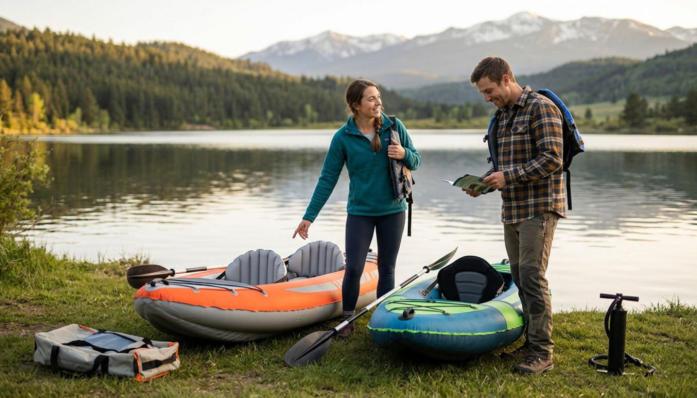 Guía completa para elegir un kayak hinchable adecuado a tus necesidades